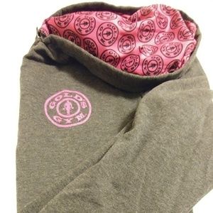 Golds Gym zipper hoodie