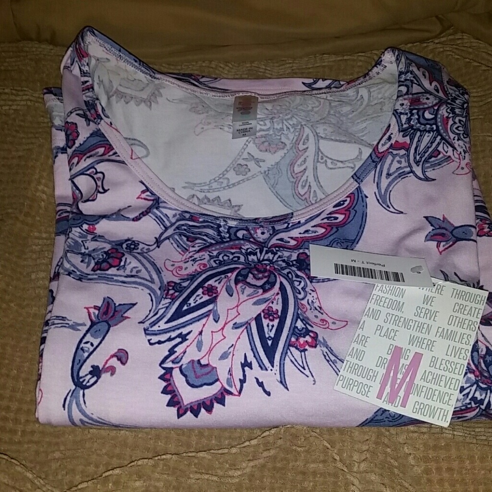 LULAROE BNWT MEDIUM PERFECT T