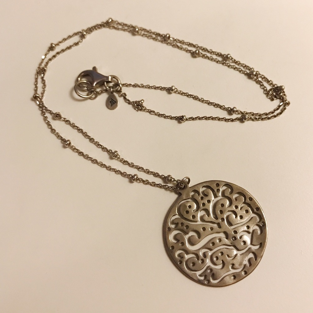 Silpada "Cut Above" necklace sterling silver