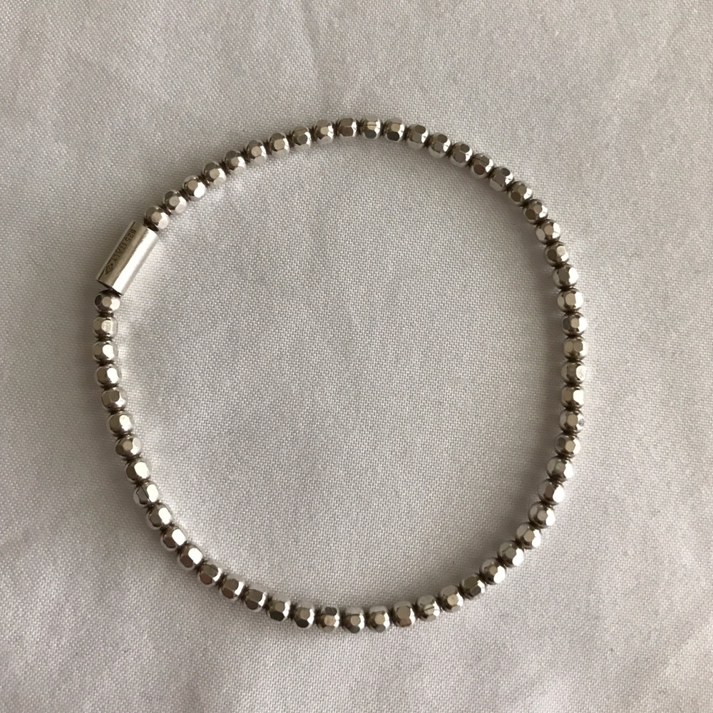 Silpada Charolote Sterling Silver Stretch bracelet