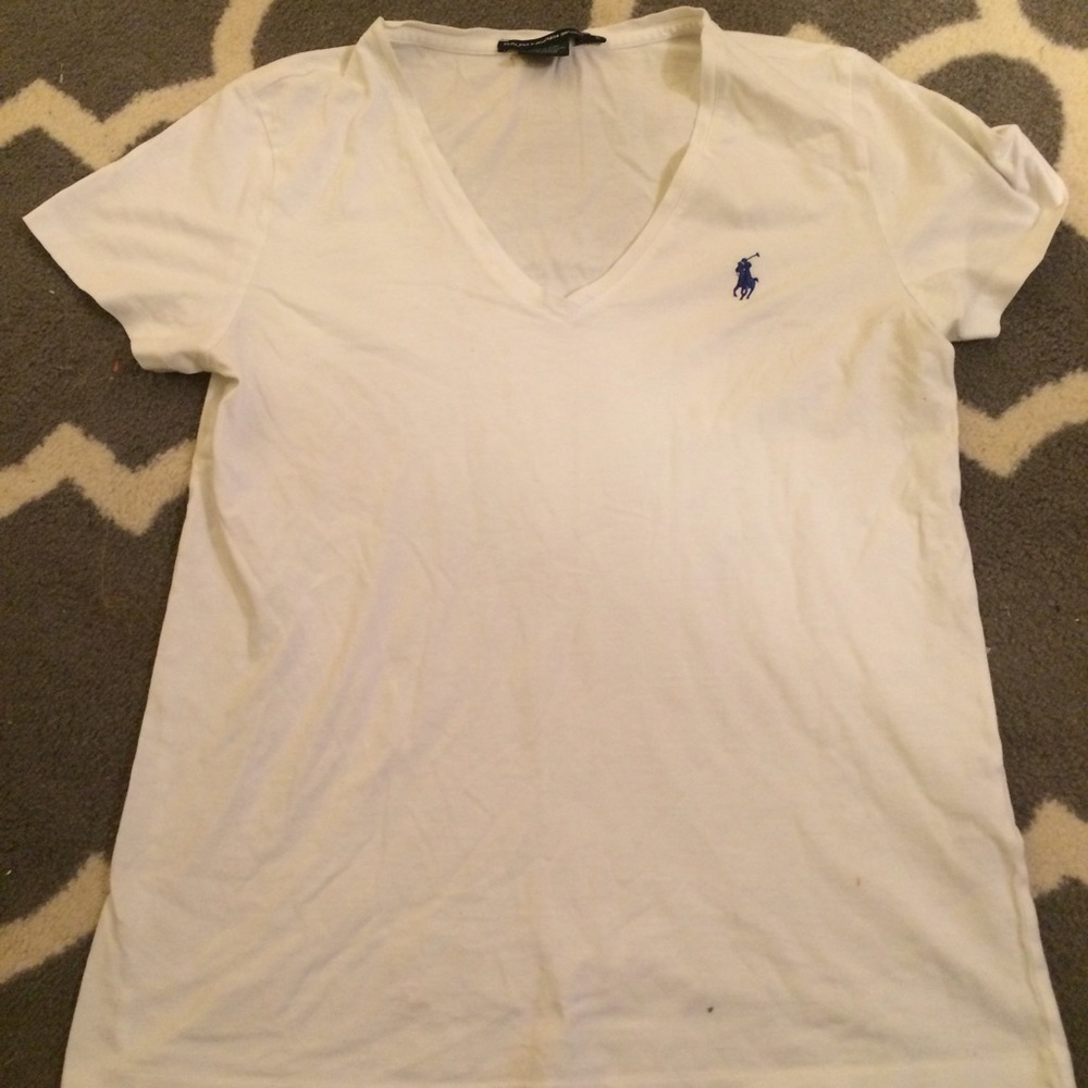 Polo Vneck Top