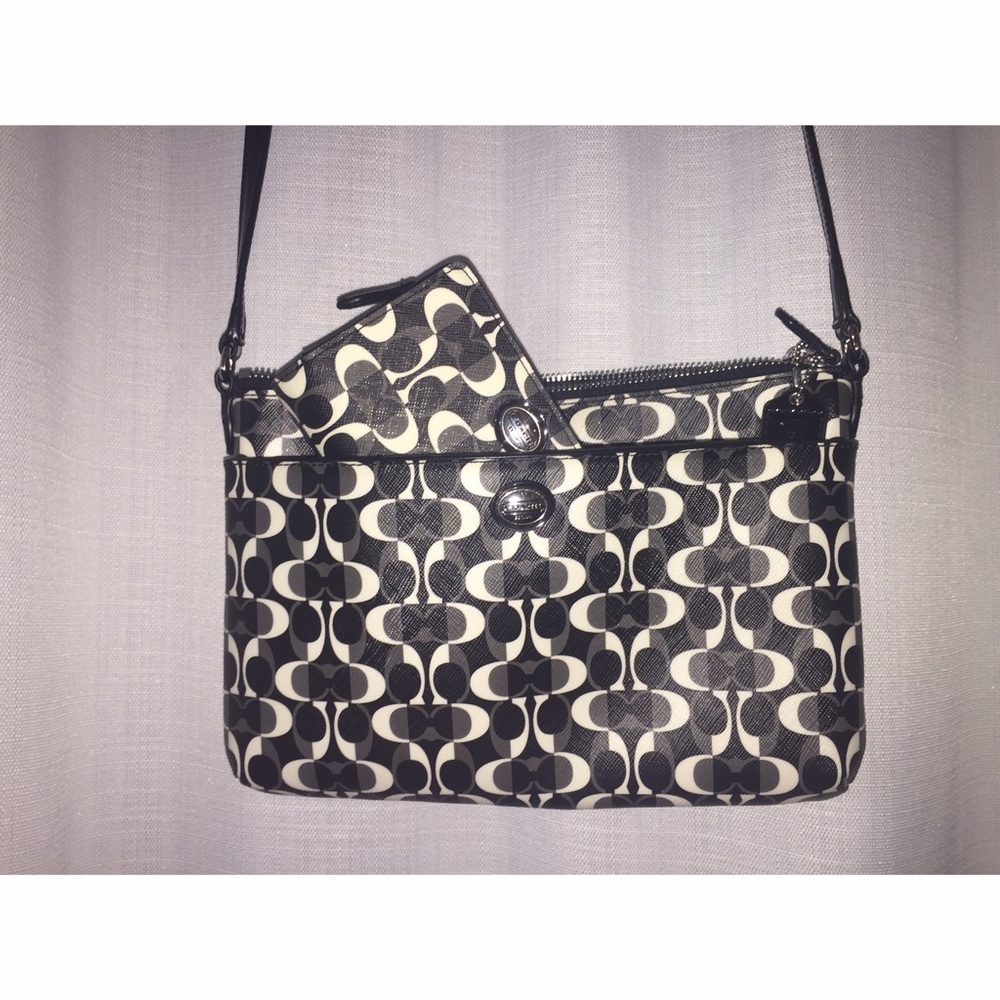 Coach bag and wallet bundle deal