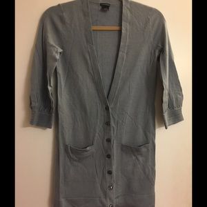 Club Monaco Powder Blue Cardigan