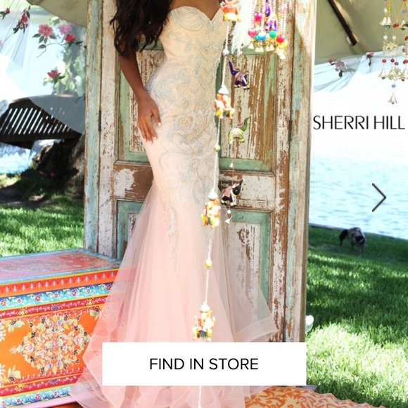 2016 Sherri Hill prom dress #50001 - Picture 1 of 4