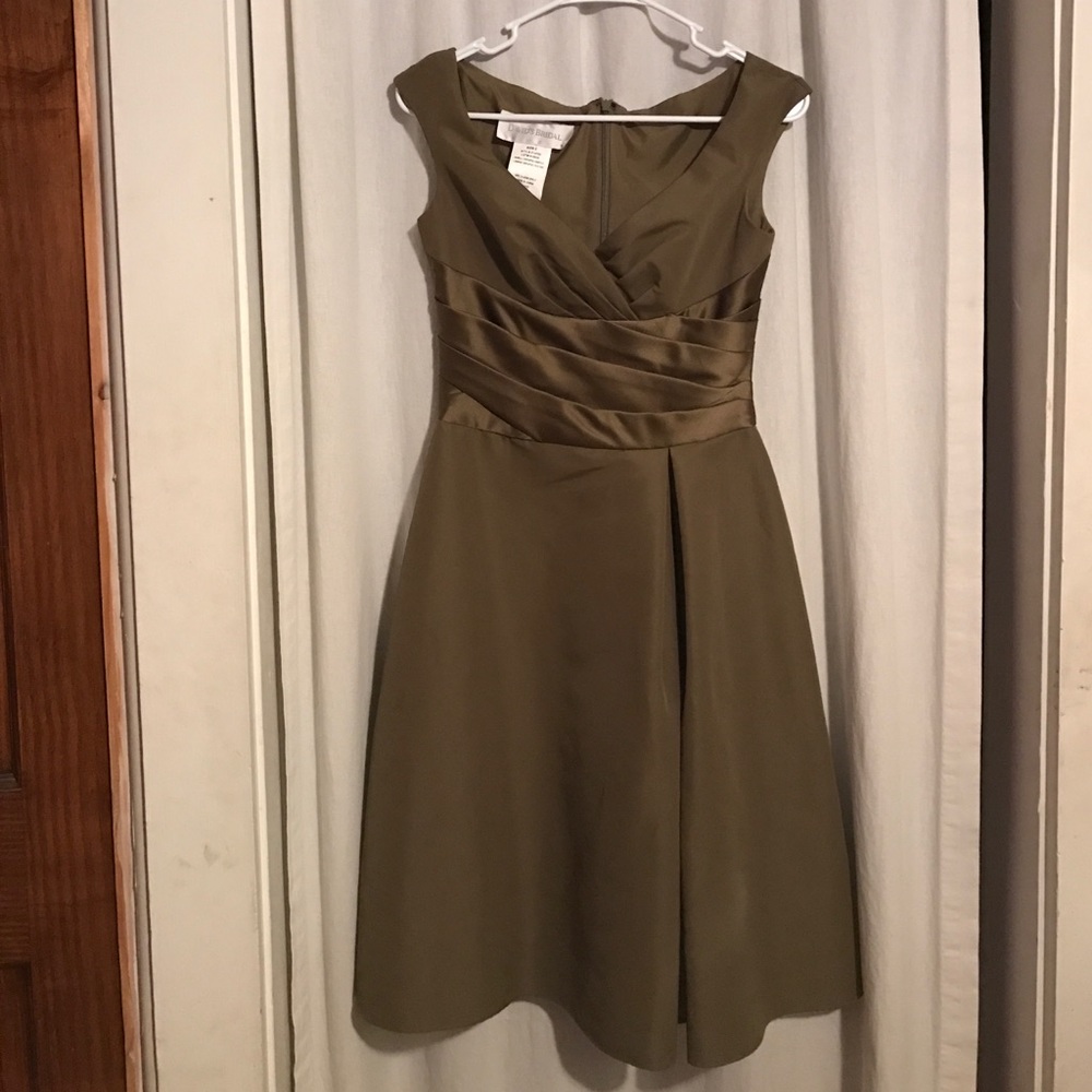 David's Bridal Dinner Party Dress