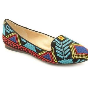 Batik Smoking Ballet Slipper Size 6.5