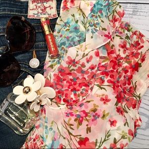 Forever 21 Floral Blouse