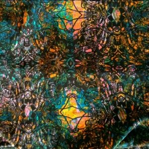 LuLaRoe OS Stained Glass Colorful Leggings