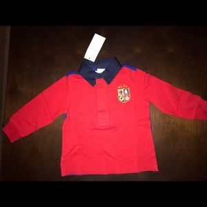 Authentic Ralph Lauren long sleeved polo shirt.