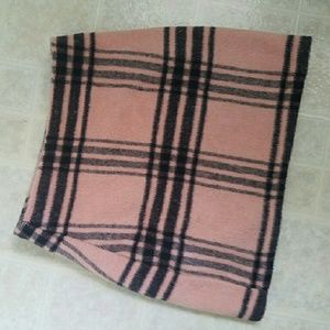 MIXXMIX A line plaid skirt