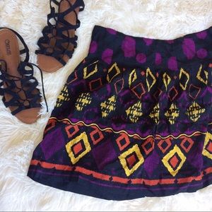 Dolce Vita Skirts - DOLCE VITA tribal print pleated mini skirt Dolce Vita Skirts - DOLCE VITA tribal print pleated mini skirt