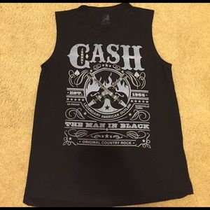 Johnny Cash Muscle Tank