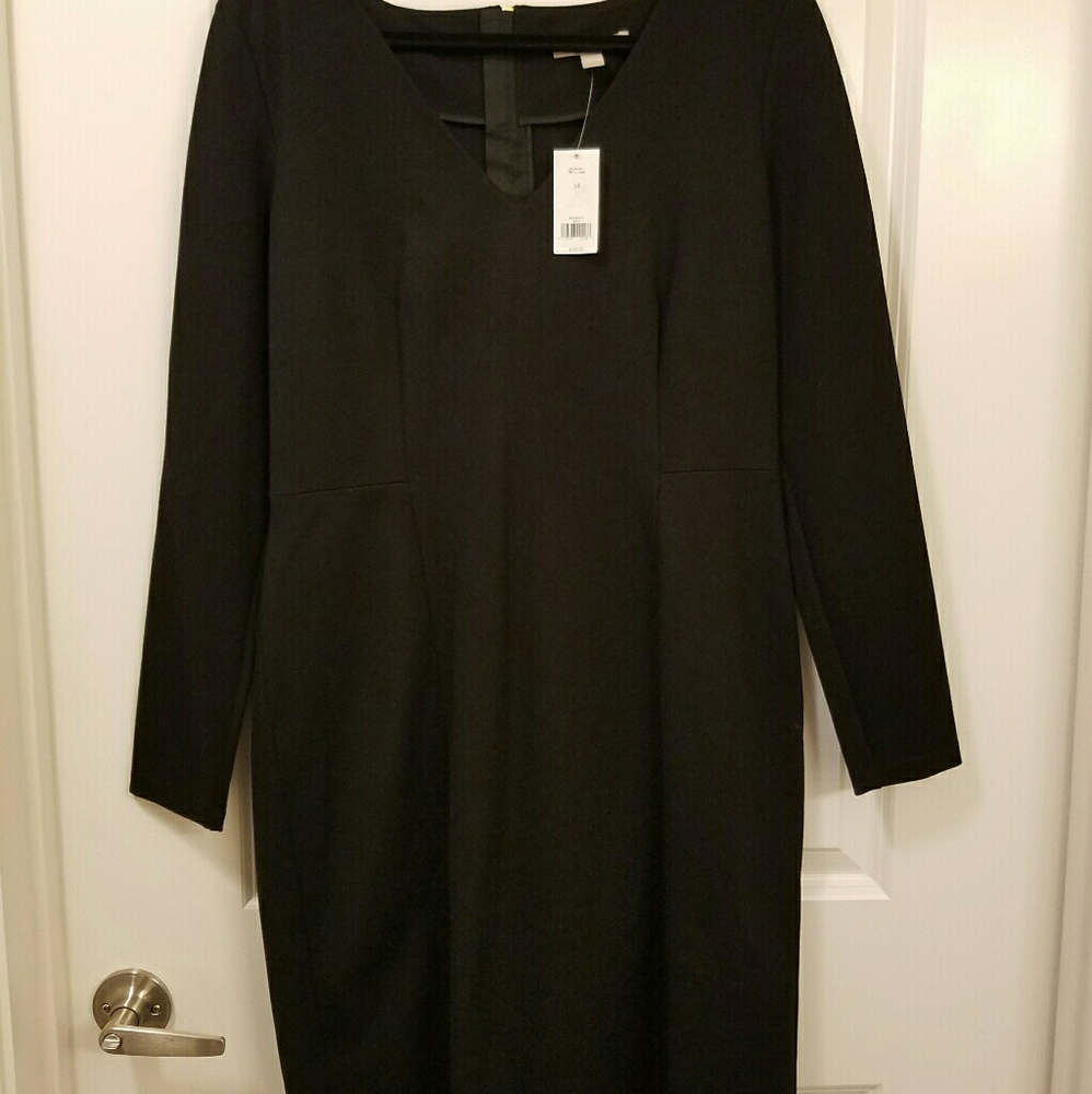 Long Sleeve Black Dress
