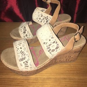 Jellypop Lace Wedges
