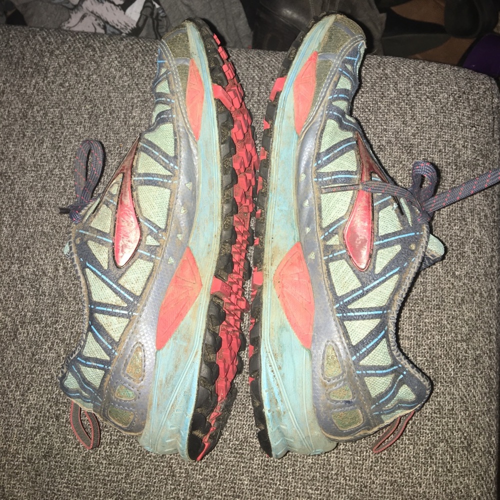 Cascadia Brooks trail shoe.