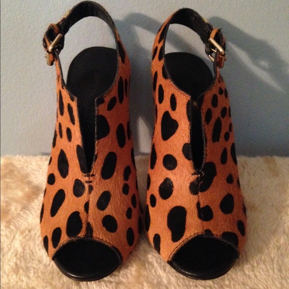 🎉HP🎉 Rebecca Minkoff animal hair leather shoes - Picture 2 of 3