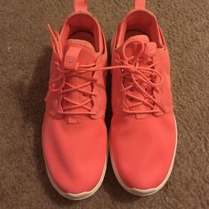 Pink nikes shoes