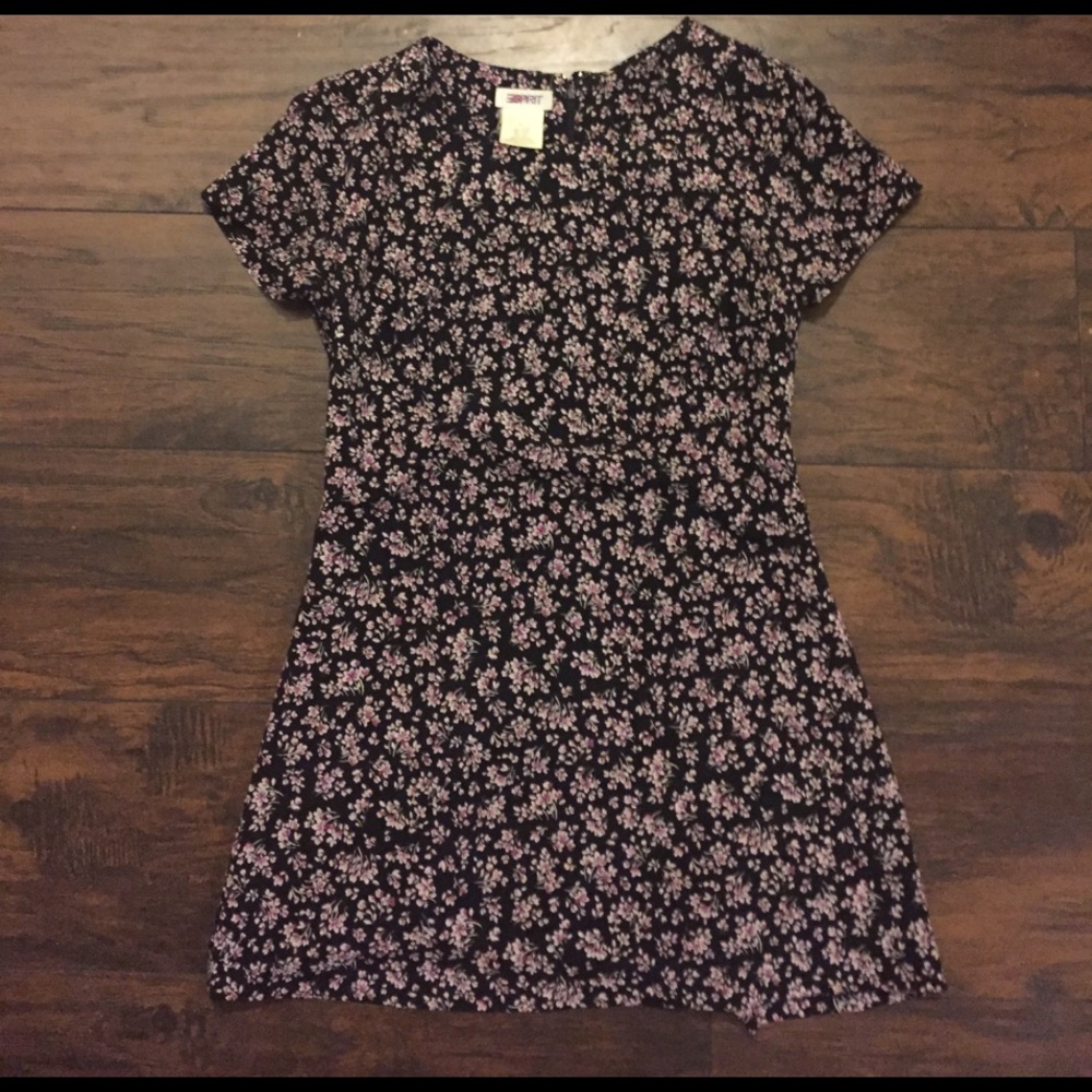 90s VINTAGE FLORAL DRESS