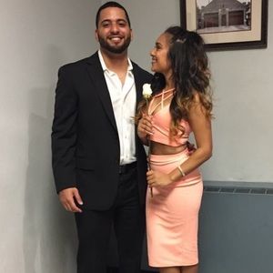 Peach Co-ord matching set.