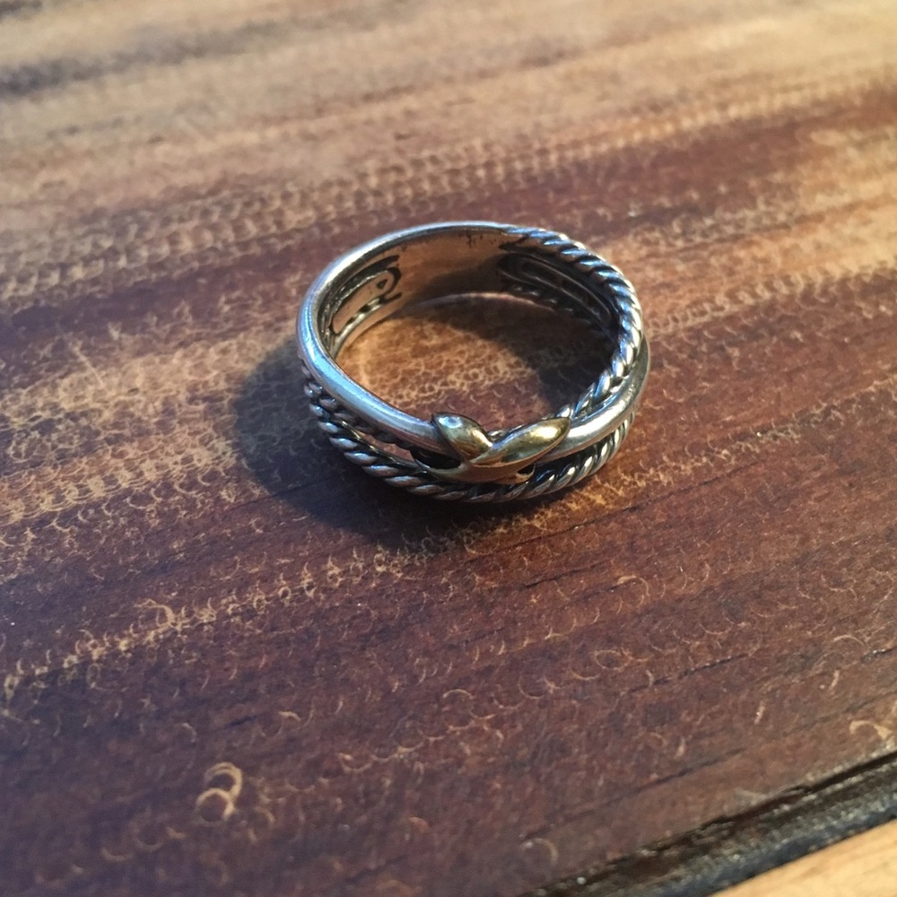 David Yurman X Collection Ring (Size 6)