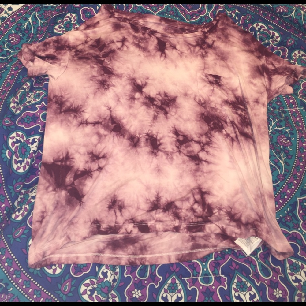 Tie die American eagle shirt