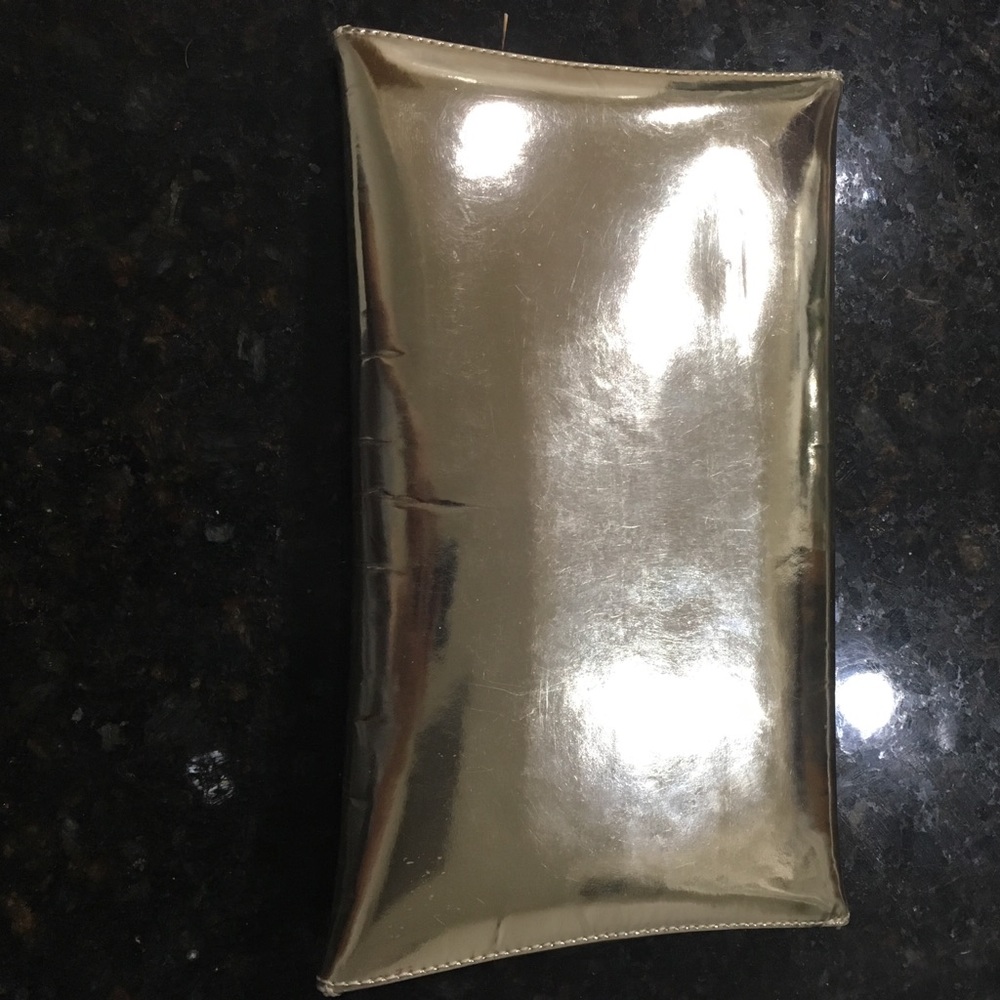 Beautiful Ted Rossi Gold Envelope Clutch - Picture 4 of 4
