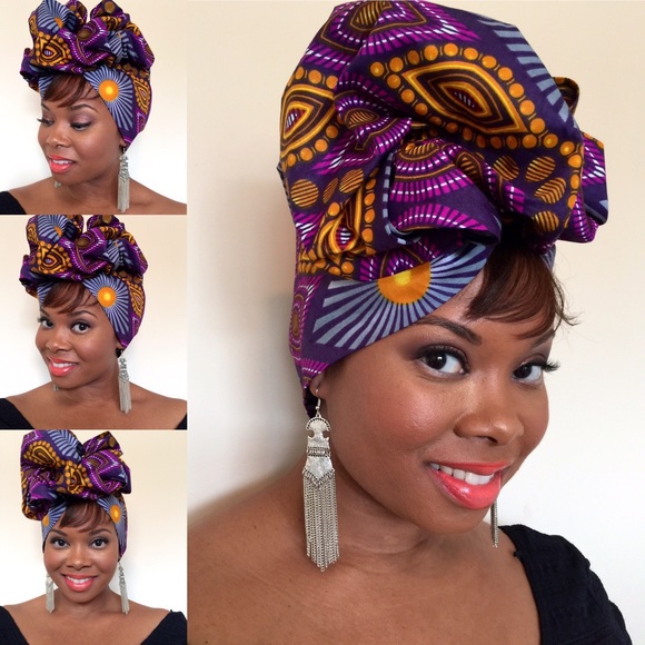 Boho Statement Earrings in Gold - Picture 2 of 4