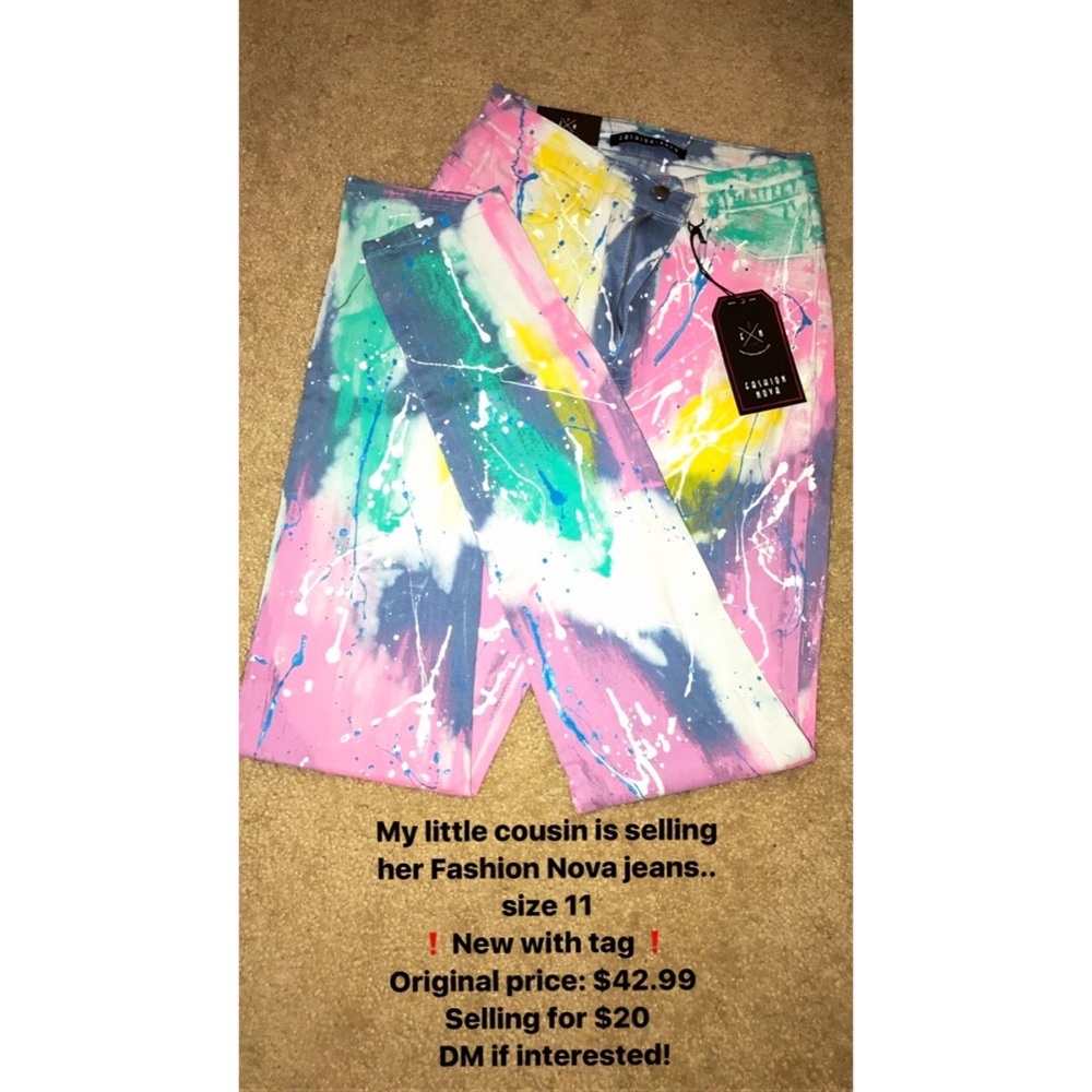 Fashionnova I Don't Care Jeans