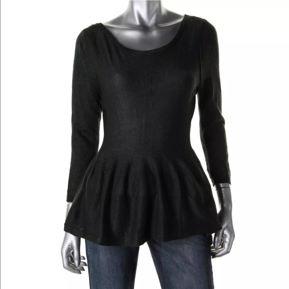 BRAND NEW W/ TAGS! Zara Knit Peplum Sweater