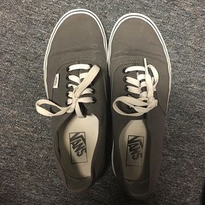 Gray classic vans