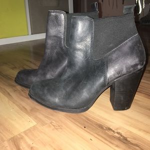 High heel booties!
