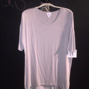 XS lularoe Irma gray NWT