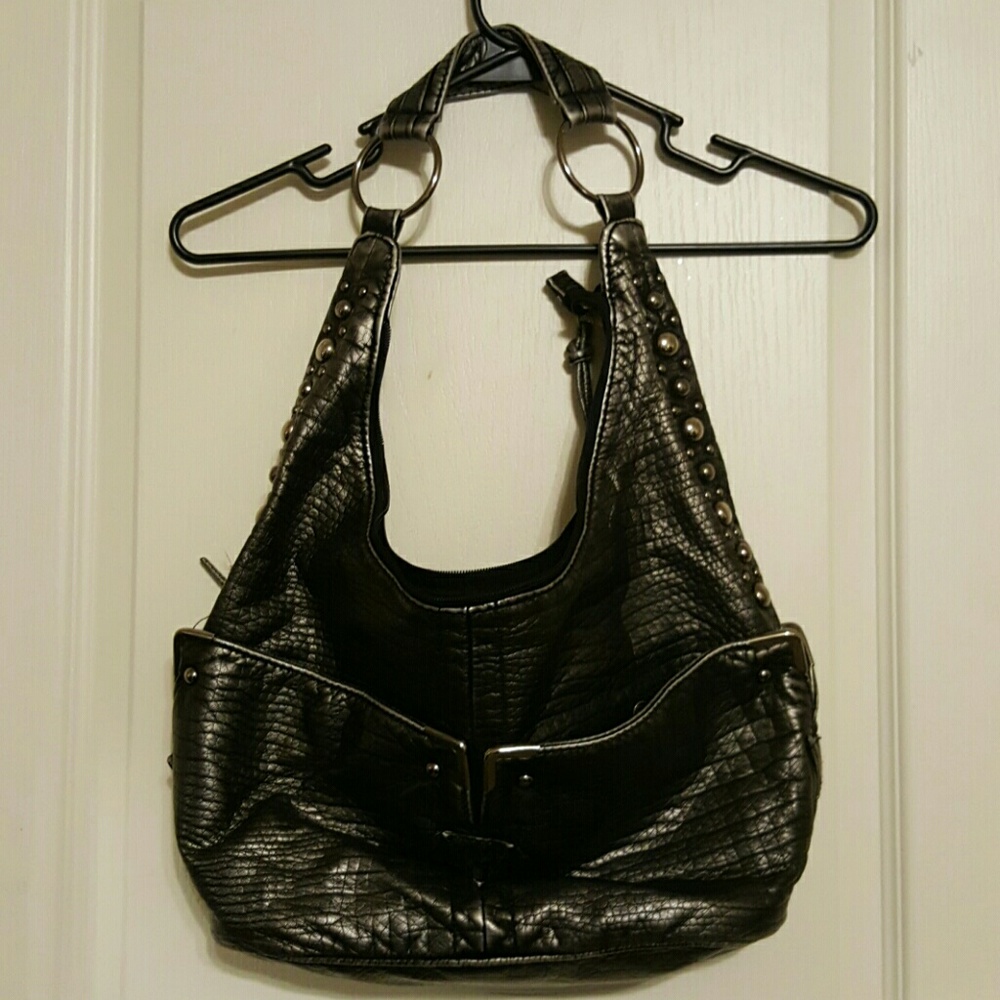 Metallic colored purse