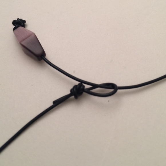 Natural stone necklace, hand made - Picture 3 of 5