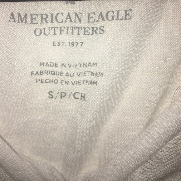 Cute white tee with black stripes - Picture 2 of 3