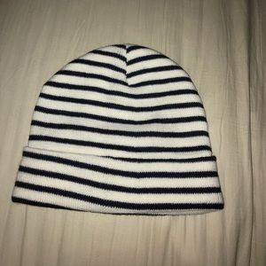 Striped old navy beanie