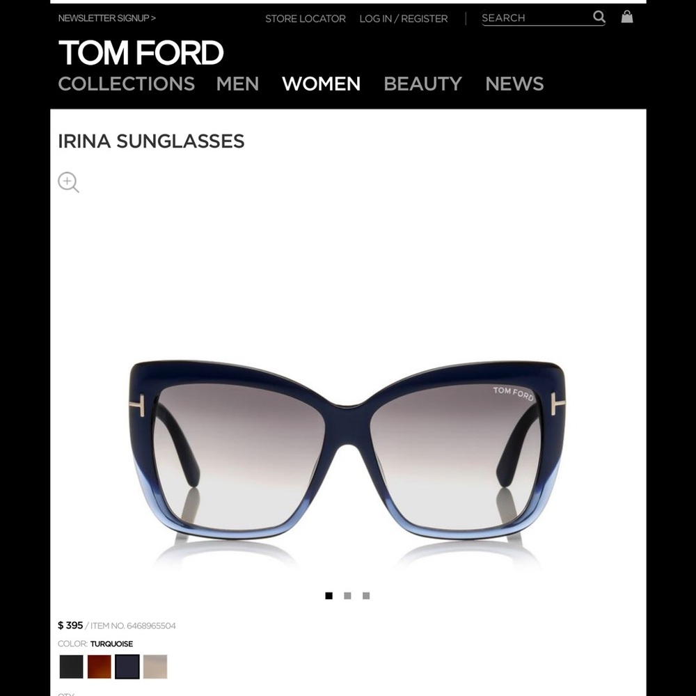 BRAND NEW Tom Ford "IRINA" Sunglasses