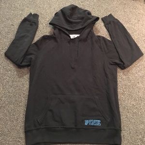 VS Pink, NFL Carolina Panthers Team V neck Hoodie