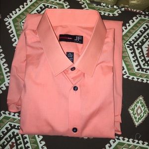 J. Ferrar Dress Shirt NWOT Slim Fit 17-17 1/2 XL