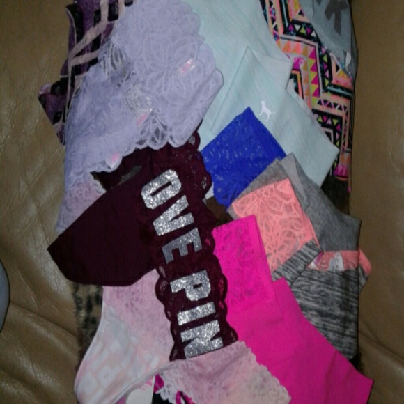 Victoria Secret LOVE PINK Panties/Thongs - Picture 1 of 5