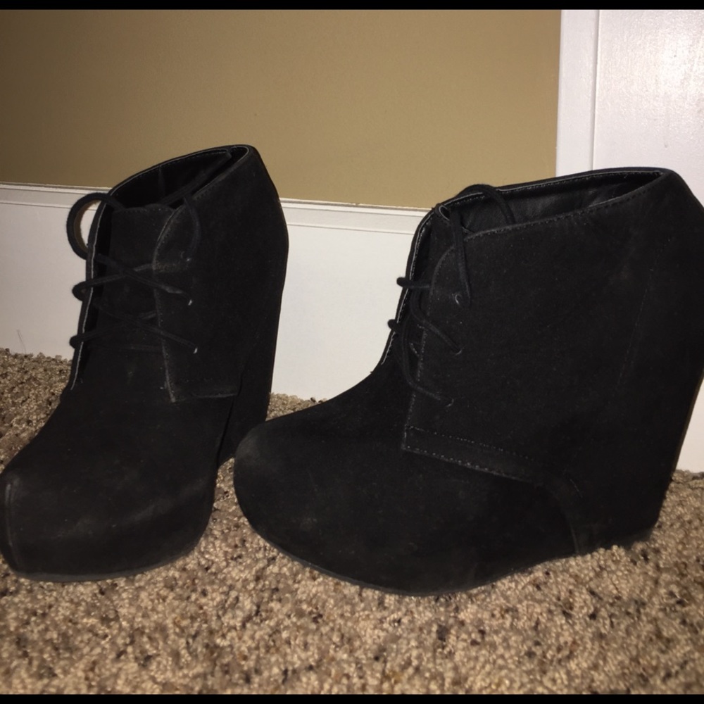 Black booties