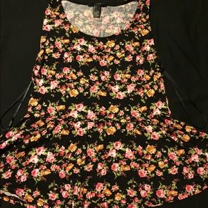 Forever 21 Flower Print Shirt