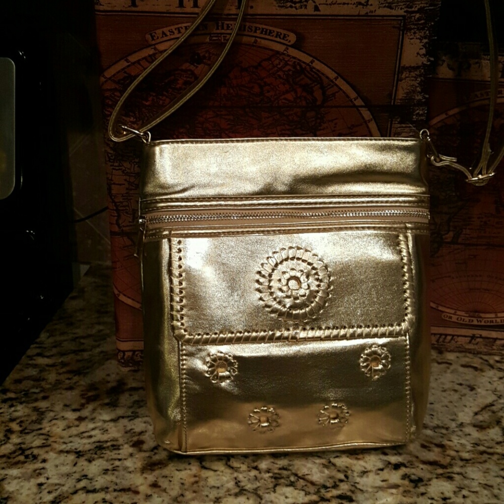 Gold Crossbody