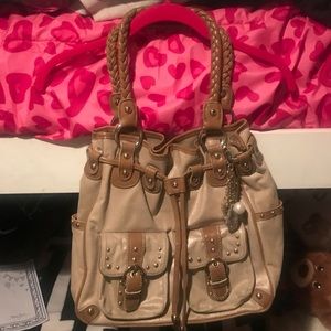 Kathy Van Zeeland over the shoulder handbag