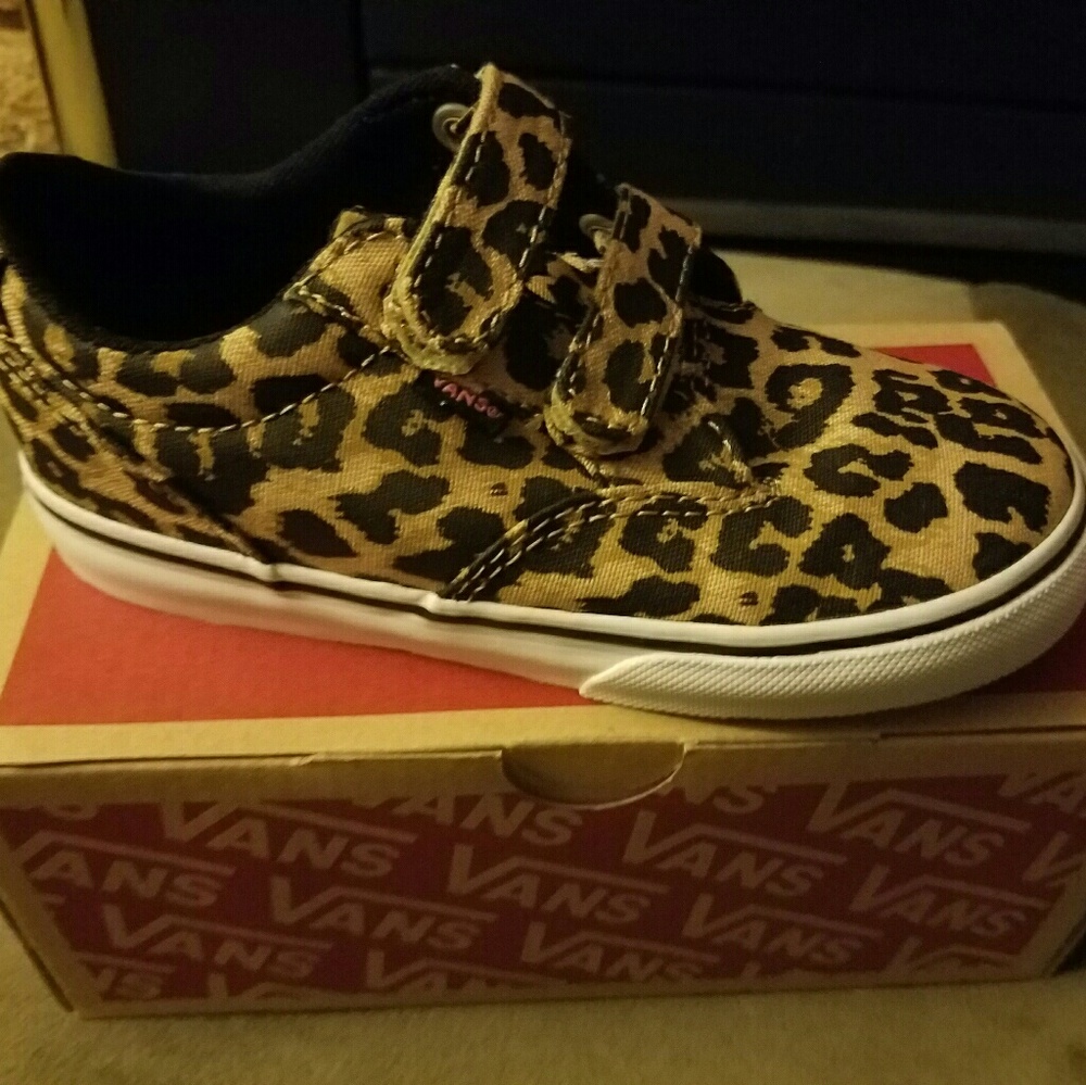 Toddler Leopard Vans
