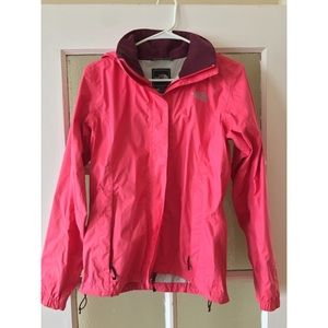 North face rain coat