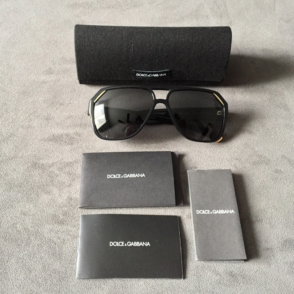 Authentic Dolce & Gabbana Oversized Sunglasses