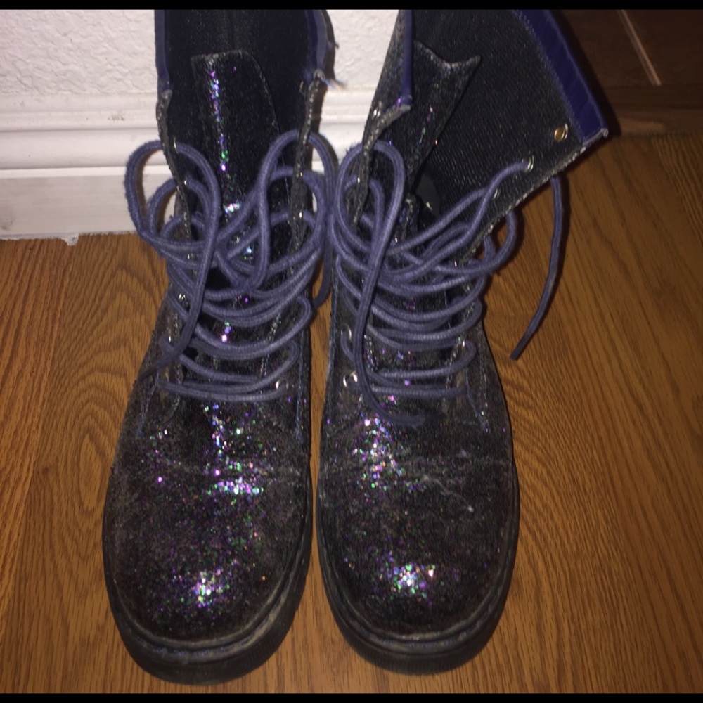 Glitter boots