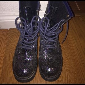 Glitter boots