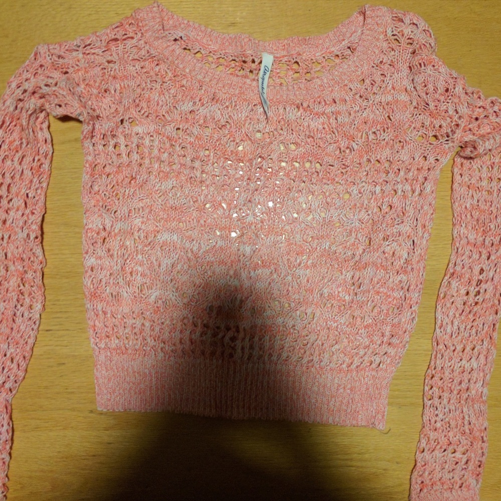 Aeropostale Light Pink Sweater